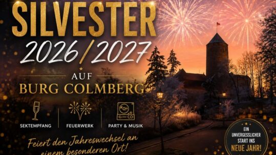 Silvester 2026/2027 auf Burg Colmberg.