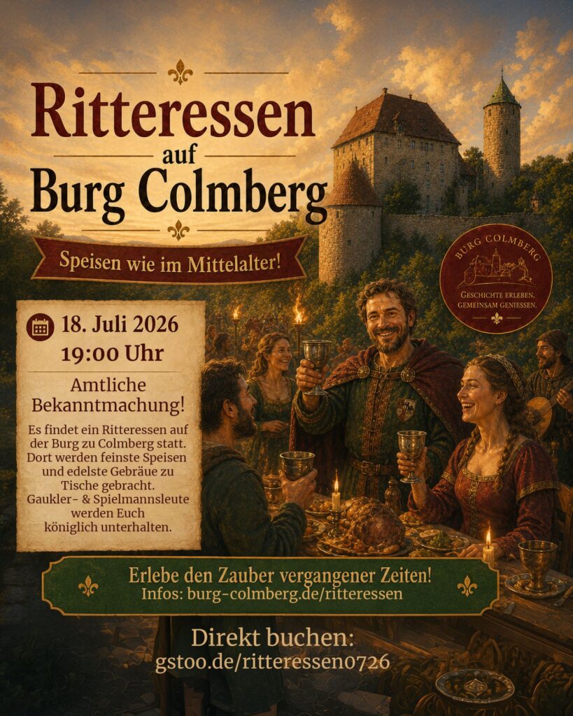 Ritteressen am 18. Juli 2026